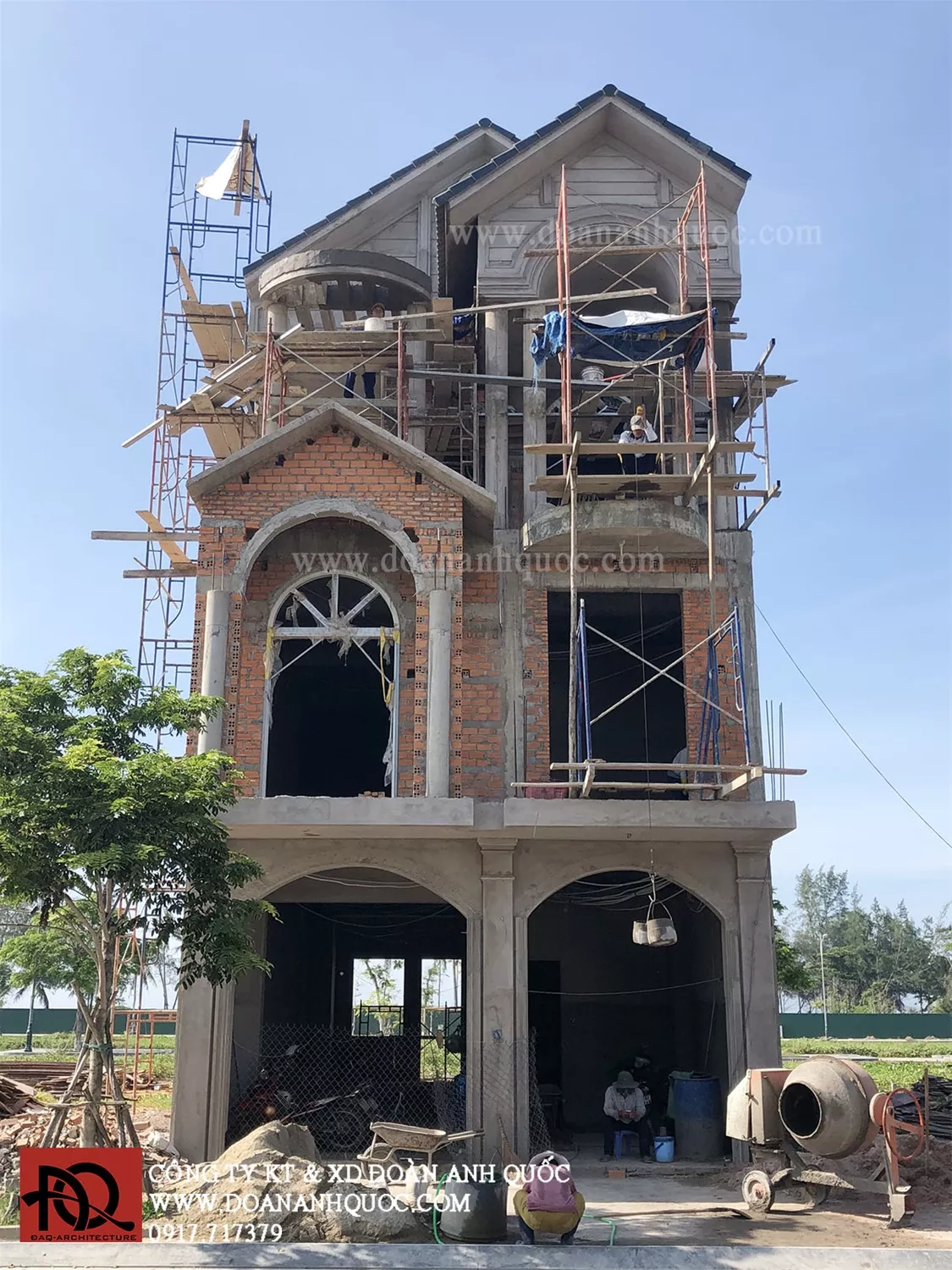 xây nhà trọn gói nhà phố hiện đại